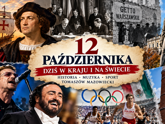 12 października w historii. Kolumb zmienia świat, w Rydze milkną działa, a Tomaszów odzyskuje Kościuszkę