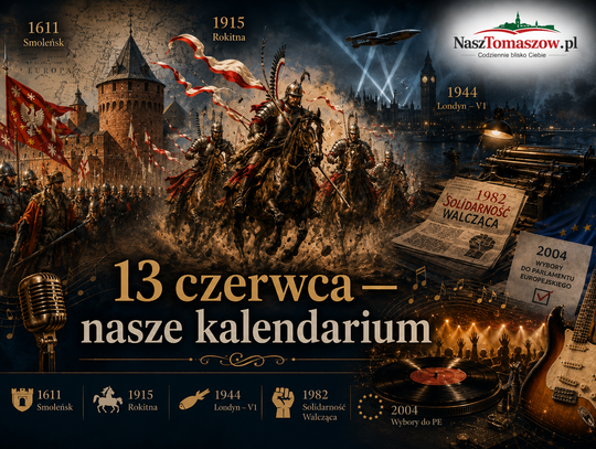 13 czerwca: od Smoleńska i Rokitnej po V1, Solidarność Walczącą i pierwsze eurowybory