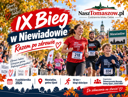 130 miejsc na starcie. Niewiadów znów pobiegnie „Razem po zdrowie”