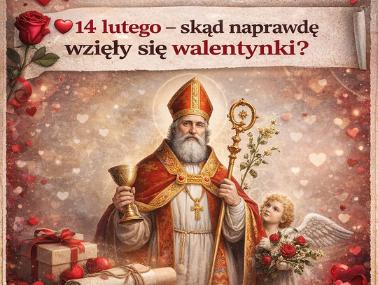 14 lutego Kościół katolicki wspomina patrona zakochanych św. Walentego