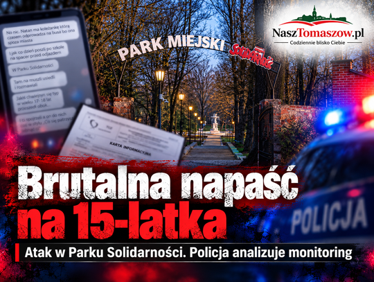 15-latek pobity w Parku Solidarności. Napastnik odszedł, po 10 minutach wrócił. Chłopak ma złamania twarzoczaszki