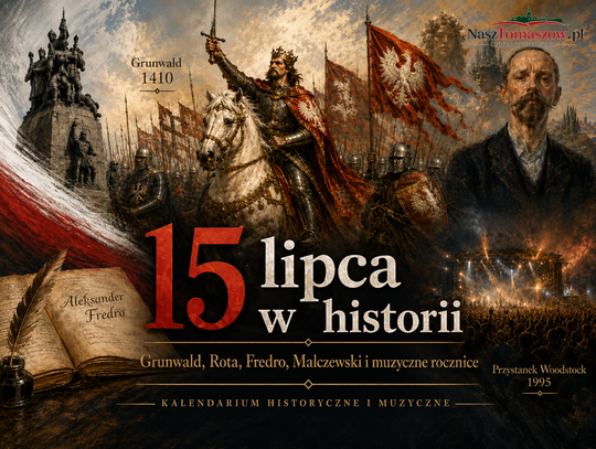 15 lipca w kraju i na świecie. Grunwald, „Rota”, epidemia ospy i muzyka, która zmieniała epoki