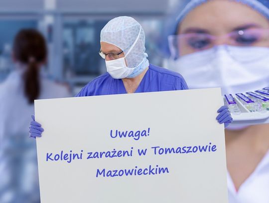 16 kolejnych przypadków koronawirusa w Tomaszowie