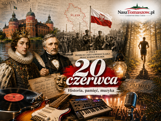 20 czerwca: dzień królów, komediopisarzy, śląskiej pamięci i muzyki, która wraca jak refren