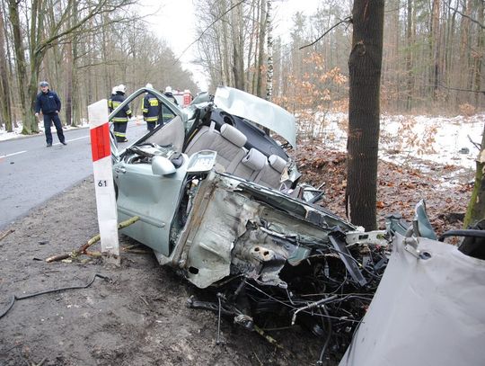 25 letni mężczyzna zginął w wypadku w okolicach Tomaszówka