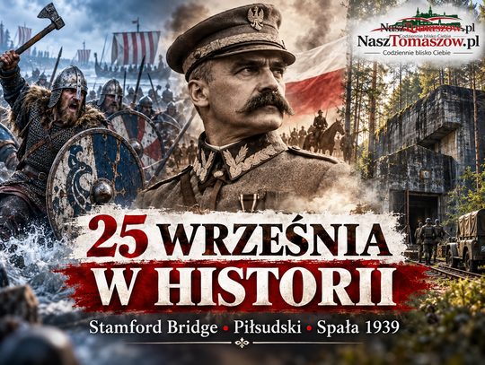 25 września w historii. Bitwa, która zakończyła epokę wikingów, zamach na Piłsudskiego i wojenny ślad Spały
