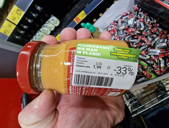 259 przeterminowanych produktów w 1,5 godziny w tomaszowskim Kauflandzie