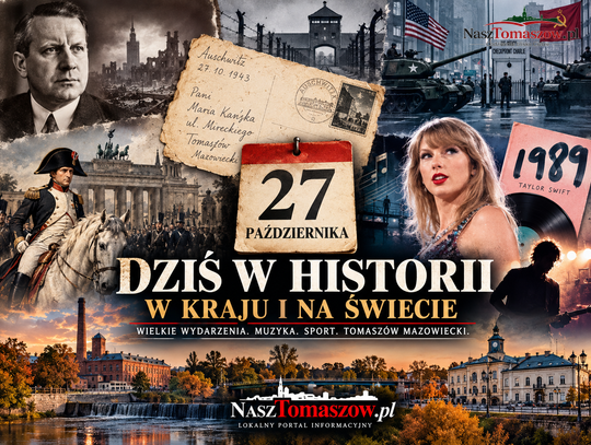 27 października w historii. Aresztowanie Starzyńskiego, świat na krawędzi wojny atomowej i list z Auschwitz do Tomaszowa