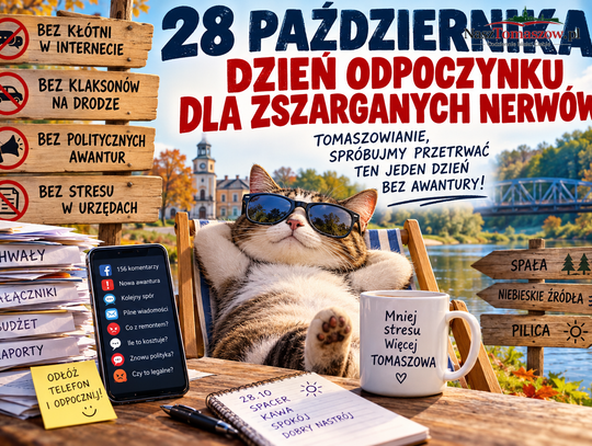 28 października odpoczywają zszargane nerwy. Tomaszowianie, spróbujmy przetrwać ten jeden dzień bez awantury!