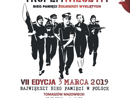 3 marca weź udział w biegu pamięci Żołnierzy Wyklętych!