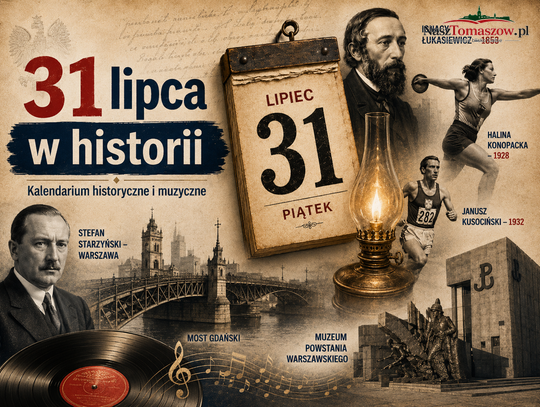 31 lipca w historii. Złoto Konopackiej i Kusocińskiego, światło Łukasiewicza oraz trudna pamięć Akcji „Wisła”
