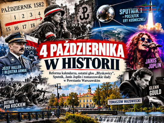 4 października w historii. Polska straciła dziesięć dni, „Błyskawica” zamilkła, a Sputnik otworzył drogę w kosmos