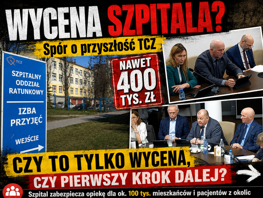 400 tysięcy złotych za otwarcie drzwi do sprzedaży szpitala. Jedenastu radnych powiedziało „tak”