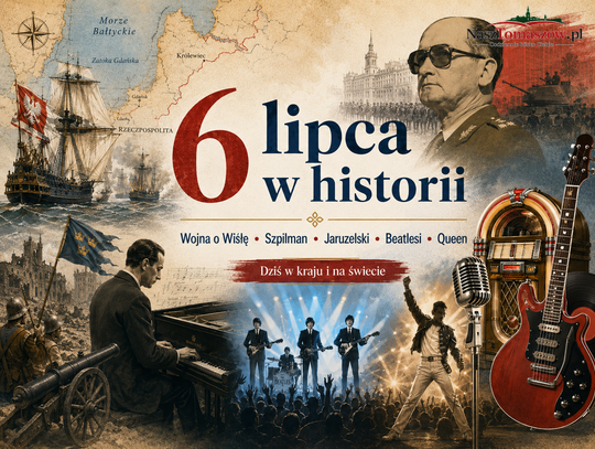 6 lipca w historii: wojna o Wisłę, Szpilman, Jaruzelski, Beatlesi i rock’n’roll, który ruszył zegary świata