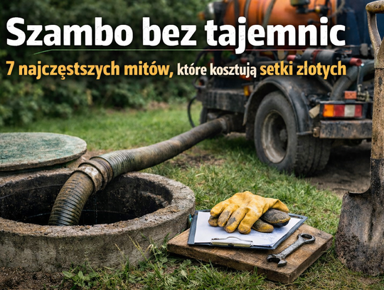 Szambo bez tajemnic – 7 najczęstszych mitów, które kosztują właścicieli domów setki złotych