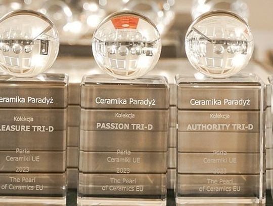 9 wyróżnień dla Ceramiki Paradyż podczas gali Perły Ceramiki UE 2023