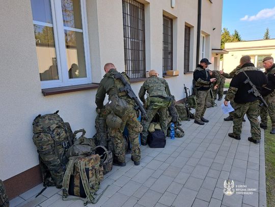 9ŁBOT szkoli się w Toruniu. Zgrupowanie na poligonie CSAiU
