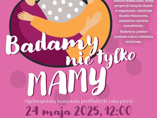 Akcja „Badamy nie tylko mamy” w Galerii Tomaszów