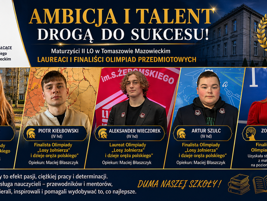 Ambicja i talent drogą do sukcesu