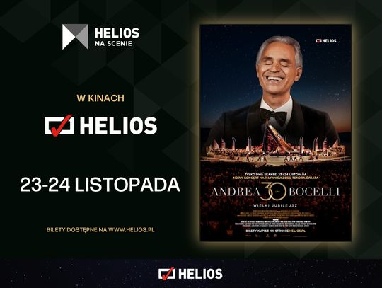 Andrea Bocelli 30: The Celebration  w Helios na Scenie