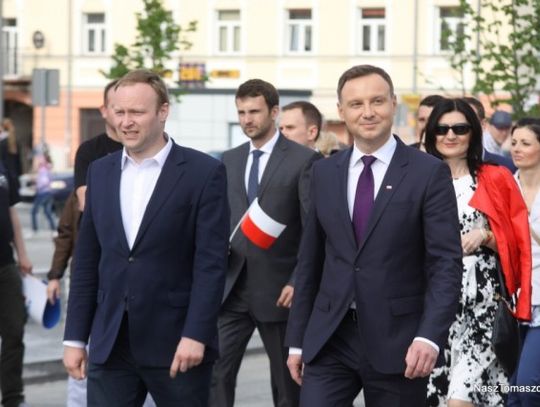 Andrzej Duda kontynuuje tradycje Dożynek Prezydenckich w Spale