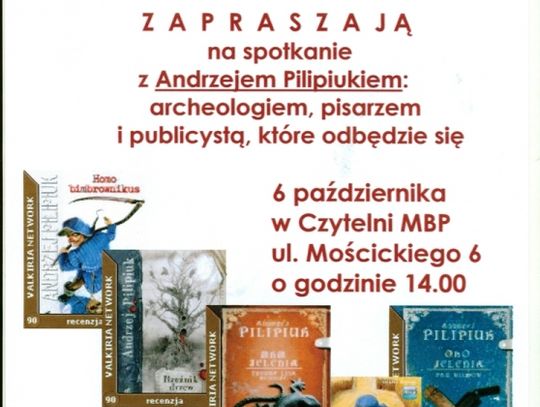Andrzej Pilipiuk - zaproszenie