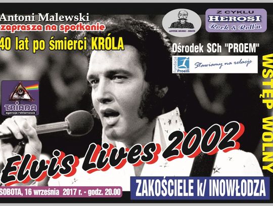 Antoni Malewski zaprasza na spotkanie 40 lat po śmierci króla Rock&amp;Rolla, Elvisa Presleya