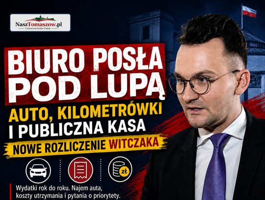 Auto, kilometrówki i biuro na papierze. Rozliczenie Adriana Witczaka pokazuje, gdzie płyną publiczne pieniądze
