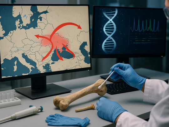 Badania DNA pokazują, jak migracja Słowian zmieniła kształt Europy Badania DNA pokazują, jak migracja Słowian zmieniła kształt Europy