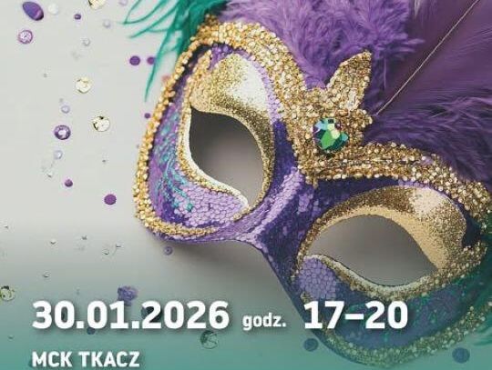 Bal Karnawałowy dla dorosłych coraz bliżej!
