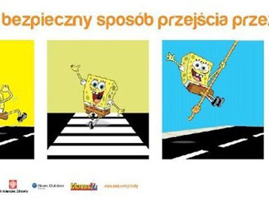 Bezpieczna droga z radami SpongeBoba