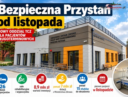 „Bezpieczna Przystań” niemal gotowa. Nowy oddział TCZ ma przyjąć pierwszych pacjentów w listopadzie