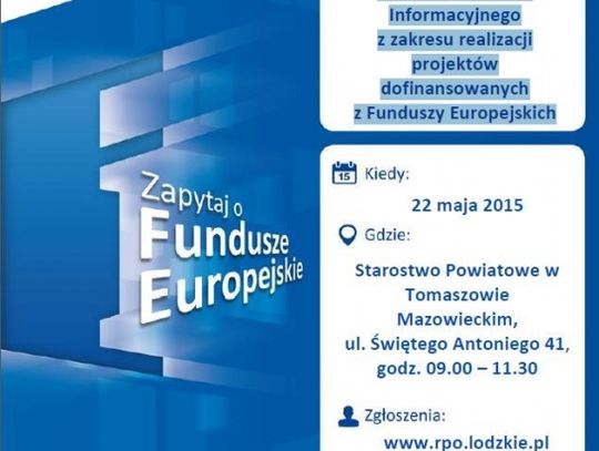 Bezpłatne konsultacje Mobilny Punkt Informacyjny