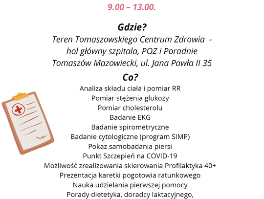 BIAŁA SOBOTA- w drodze po zdrowie!