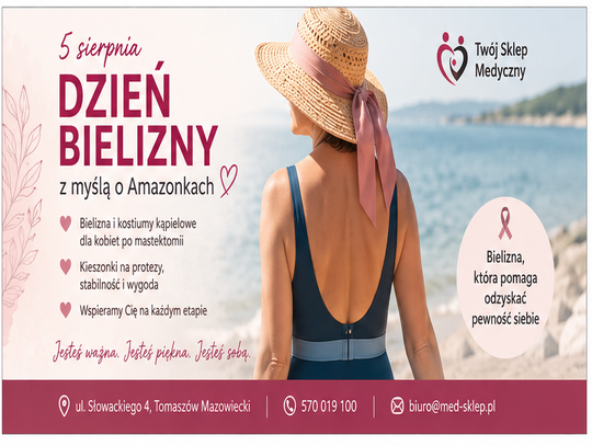 Bielizna, która pomaga odzyskać pewność siebie. Dzień Bielizny z myślą o Amazonkach