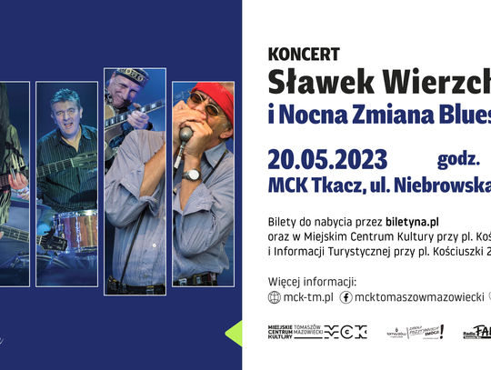 Bluesowe gwiazdy na scenie Tkacza. Nocna Zmiana Bluesa zaprasza