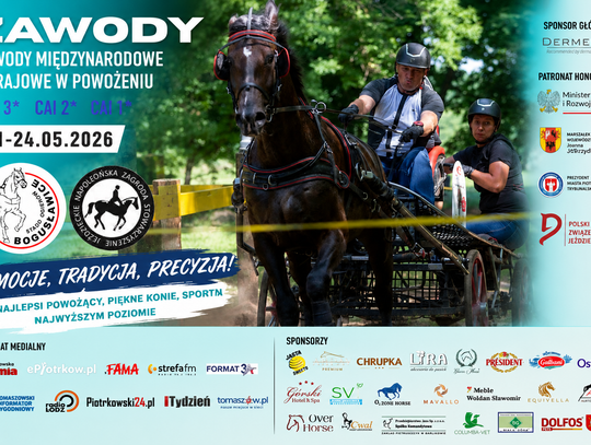 Bogusławice zapraszają na międzynarodowe zawody w powożeniu i rodzinny weekend atrakcji