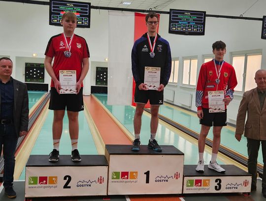 Brąz z Gostynia. Młody zawodnik Pilicy Tomaszów na podium Mistrzostw Polski