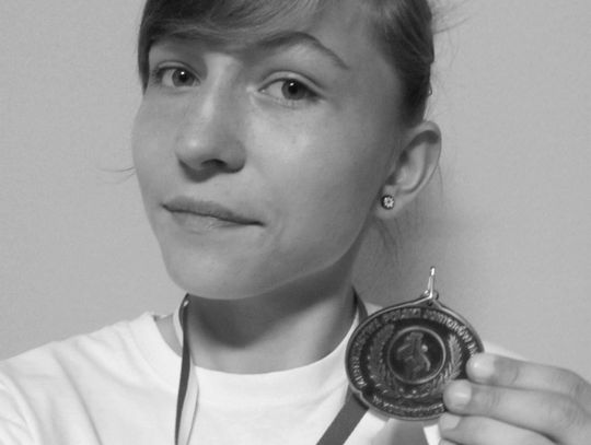 Brązowy medal Justyny