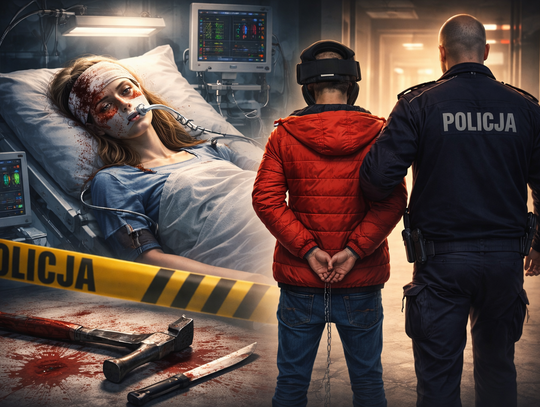 Brutalny atak w Tomaszowie Mazowieckim. Monika walczy o życie