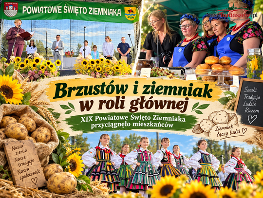 Brzustów i ziemniak w roli głównej. XIX Powiatowe Święto Ziemniaka przyciągnęło mieszkańców