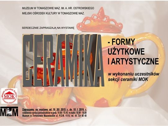 Ceramika - formy użytkowe i artystyczne