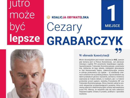 Cezary Grabarczyk. Przyjaciel Powiatu Tomaszowskiego