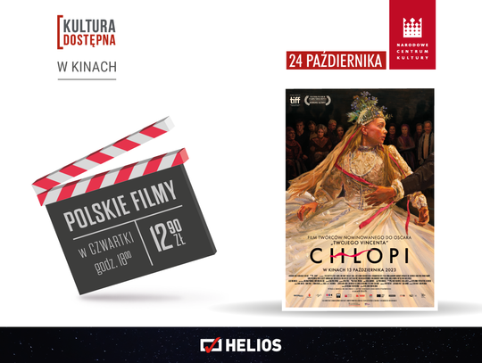 „Chłopi” – seans w ramach cyklu   Kultura Dostępna!