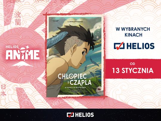 „Chłopiec i czapla” w ramach Helios Anime już 13 i 14 stycznia!