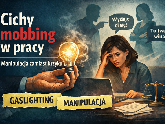 Cichy mobbing w pracy. Ekspertka: dziś to częściej manipulacja niż krzyk