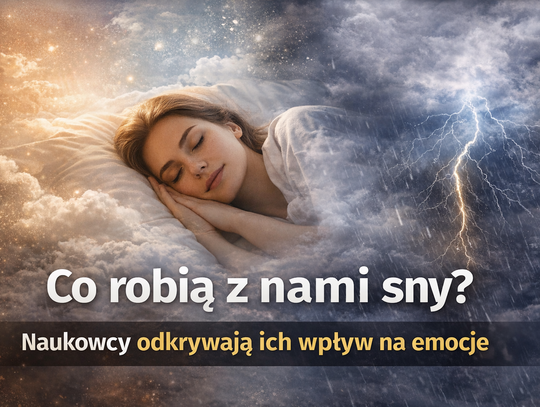 Co robią z nami sny? Naukowcy odkrywają ich wpływ na emocje