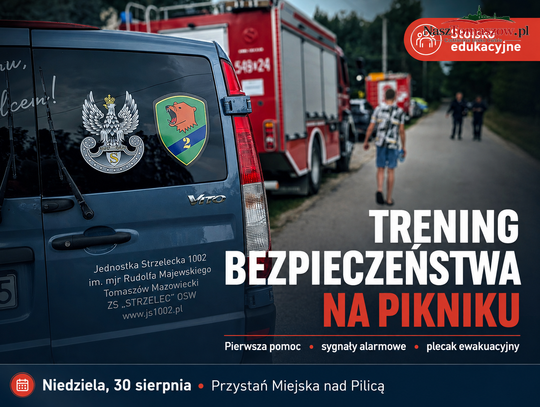 Co zrobisz, gdy zawyje syrena? W niedzielę na Przystani będzie można przećwiczyć to w praktyce