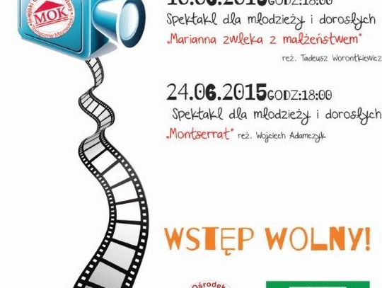 CZERWCOWE PROJEKCJE Z CYKLU &quot;ŚRODY Z TEATREM&quot; w MOK -u