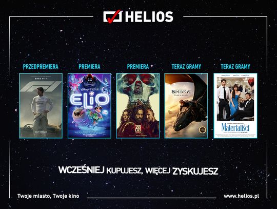 Czerwcowy repertuar kin Helios